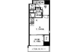 リブネスコート江坂II間取り図面