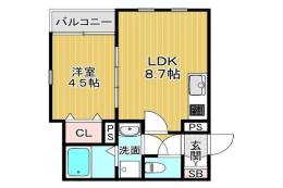 エスポアール正雀本町間取り図面