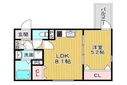 エスポアール正雀本町間取り図面