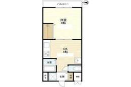 コーポ菜々草間取り図面