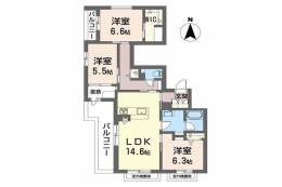 メゾン　ウエスト　リバー間取り図面