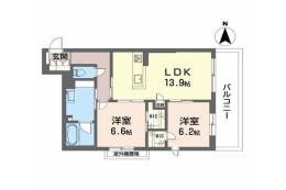 メゾン　ウエスト　リバー間取り図面
