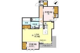 Ｄ－ＲＯＯＭ上新庄南口間取り図面