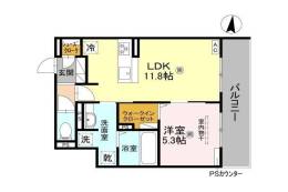（仮）D-residence中川町間取り図面