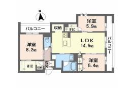 箕面フォレスト　百楽荘間取り図面