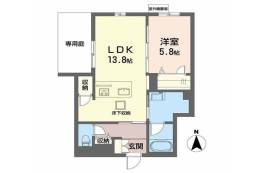 シャーメゾン　オルテンシア　ミノオ間取り図面