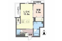 シャーメゾン　オルテンシア　ミノオ間取り図面