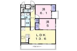 蔵垣内２丁目アパート間取り図面