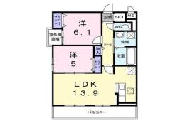 沢良宜浜３丁目アパート（０２７８６３２０１）間取り図面
