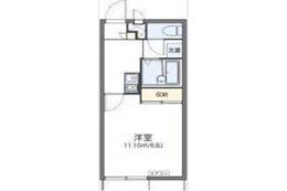 レオパレスグリーンヴィラ間取り図面