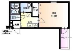 フジパレス井高野Ⅱ番館間取り図面