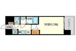 アドバンス新大阪ウエストゲート間取り図面