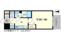 メインステージ新大阪間取り図面