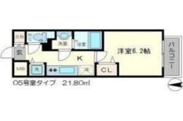 メインステージ新大阪間取り図面