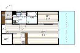 コスモクレスト柴島間取り図面