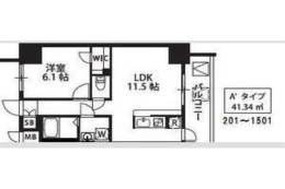 S-RESIDENCE新大阪駅前間取り図面