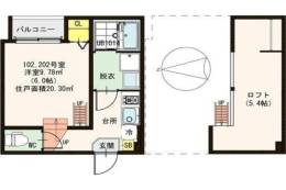 カレッジヒルズ瑞光間取り図面