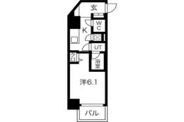 レジュールアッシュOSAKAデイフィール間取り図面
