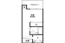 クレスト下新庄駅前間取り図面