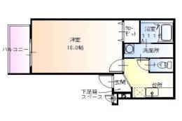 MAISON DE MUGET WEST間取り図面