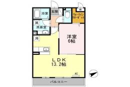 シャルムＡ間取り図面
