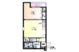フジパレス上新庄Ⅲ番館間取り図面