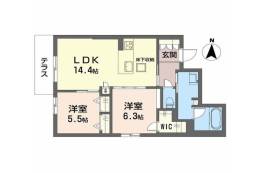 シャーメゾン　フォレナ　アルファ間取り図面