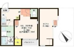 ハーモニーテラス大桐Ⅱ間取り図面