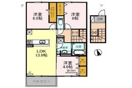アヴニール箕面間取り図面