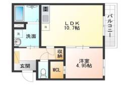 シダー・ホール・ヤマダ　ＯＮＥ間取り図面