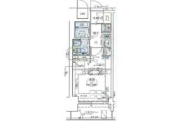エステムコート新大阪Ⅹザ・ゲート間取り図面