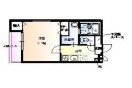 フジパレス豊里Ⅱ番館間取り図面