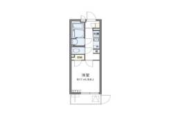 クレイノコンフォール　東中島間取り図面