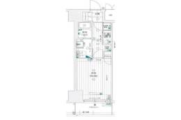 レジュールアッシュ淡路駅前間取り図面