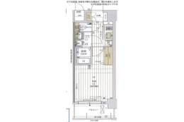 レジュールアッシュ淡路駅前間取り図面