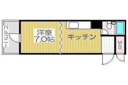 マンション西間取り図面