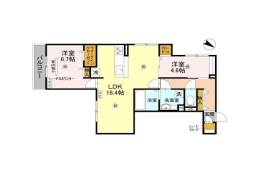 aisance千里丘間取り図面