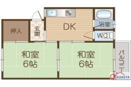 グリーンハイツＢ棟間取り図面