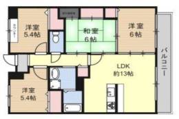 コアロード千里間取り図面