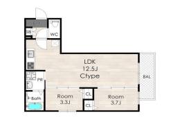 Villa　41　YAMATE　SUITA間取り図面