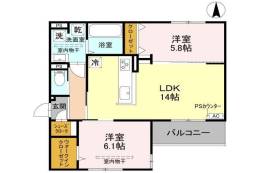 D-residence下田部B間取り図面