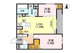 めぞん西田中間取り図面