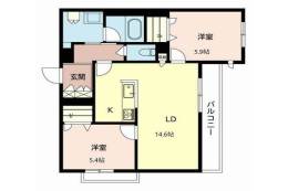 茨木市シャーメゾン上穂積Ⅲ間取り図面