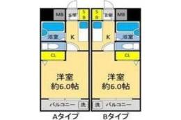 天満グリーン土井マンション間取り図面