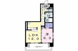 天神　戎　長柄間取り図面