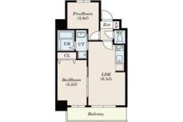 S-FORT福島La Luna間取り図面