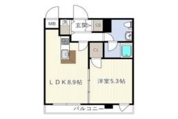 フローライト南森町間取り図面