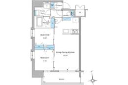 ルフォンプログレ南森町間取り図面