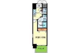 プレジオ東天満間取り図面