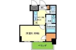 プレジオ東天満間取り図面
